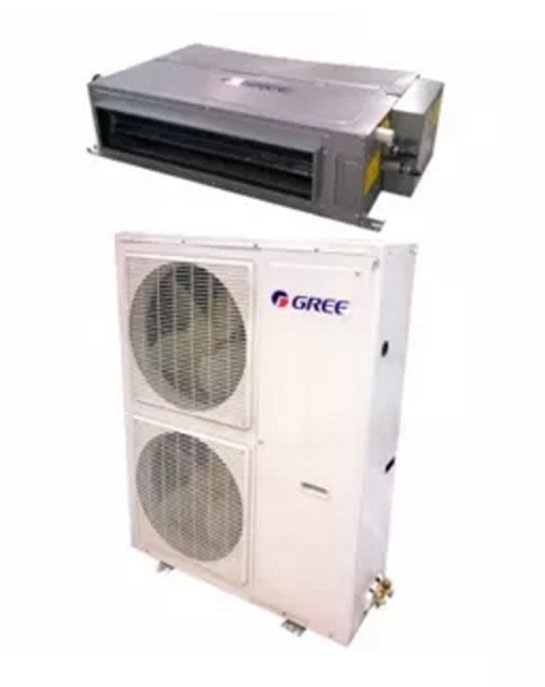 平安格力中央空调FGR12H/A2-N4 A2系列高静压风管式一拖一冷暖中央空调5匹380V