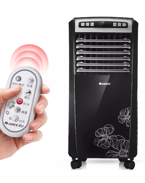 绥化格力空调扇家用单冷冷风机遥控制冷风扇 制冷机 移动空调 冷气扇